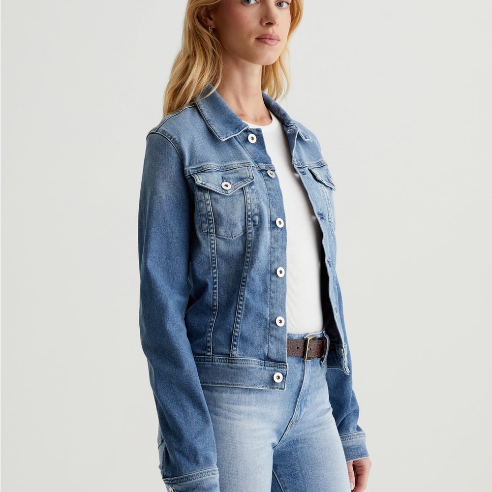 AG Adriano Goldschmied Blue Jean Jacket